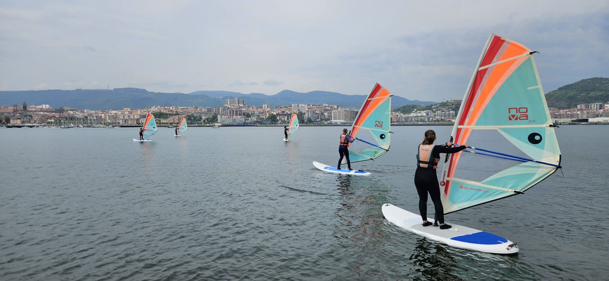 Windsurf Board Mooring